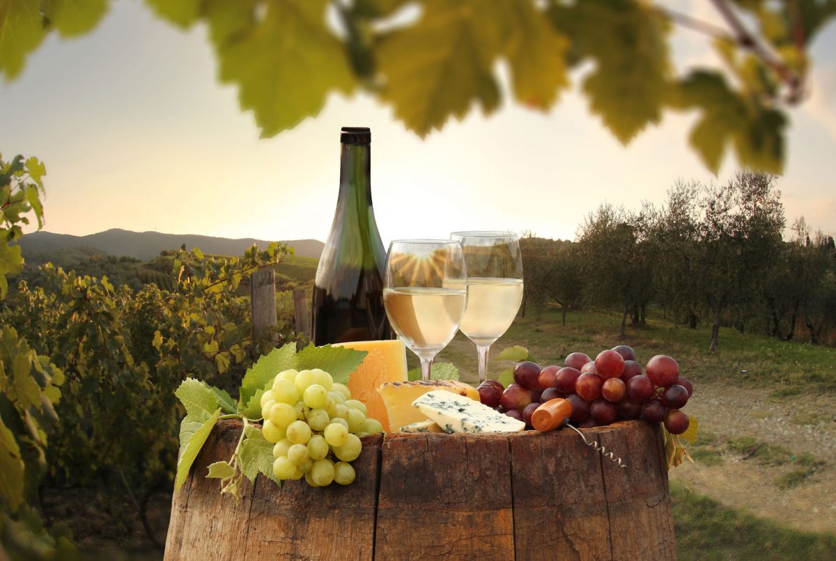 Öl und Wein in Italien