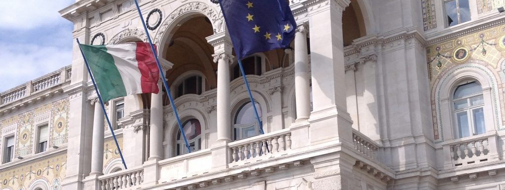 Piazza Unità in Trieste