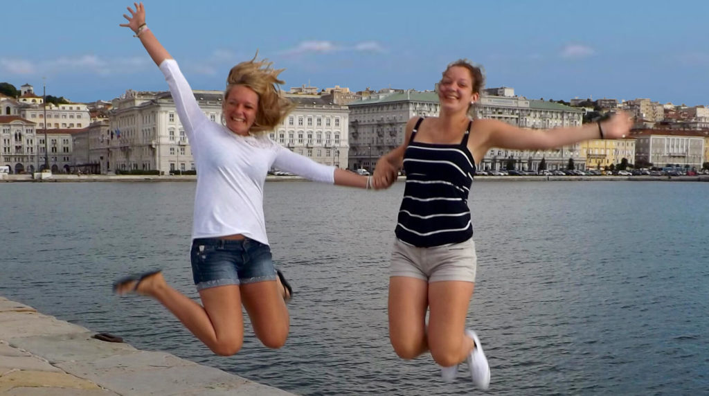 Happy students during our Junior Summer Camp programme