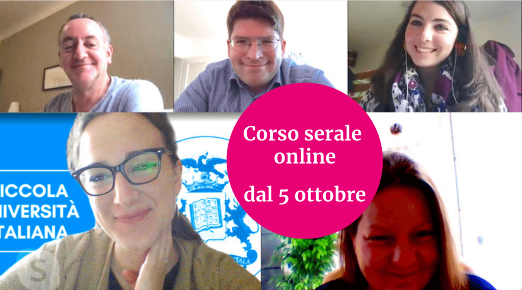 corsi d'italiano serali