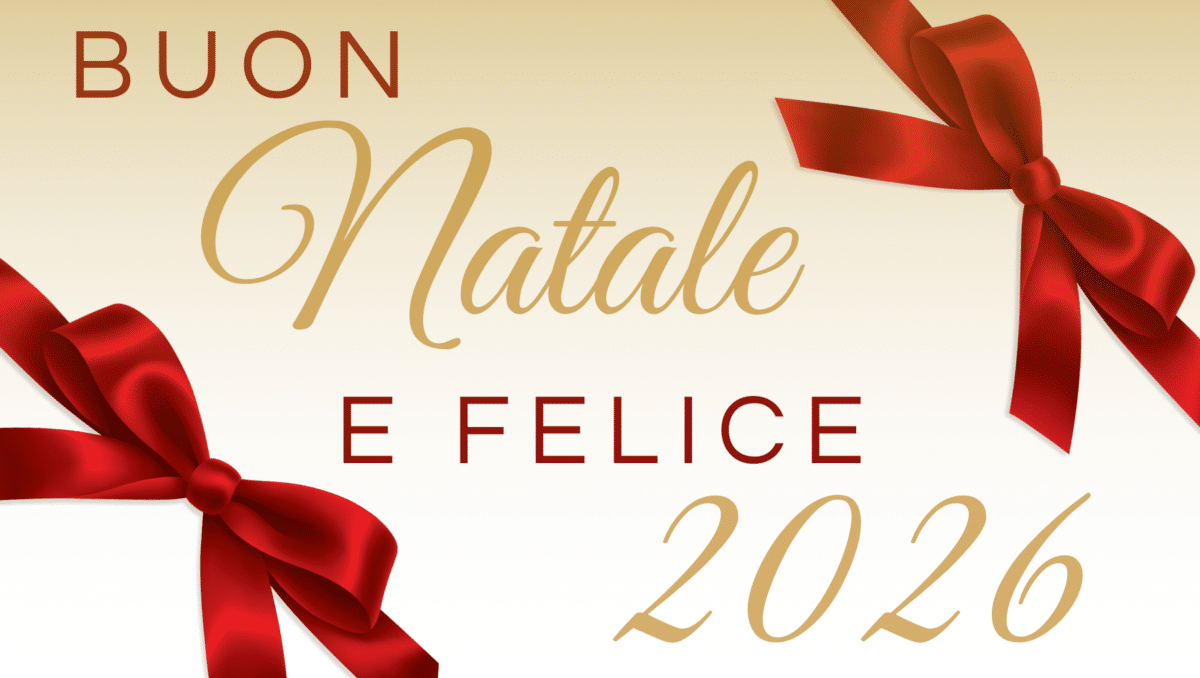 BUON NATALE + FELICE 2026